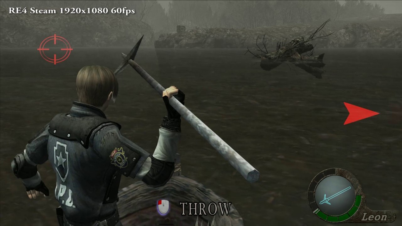Resident Evil 4 Ultimate HD Edition - Lake Monster Boss Battle
