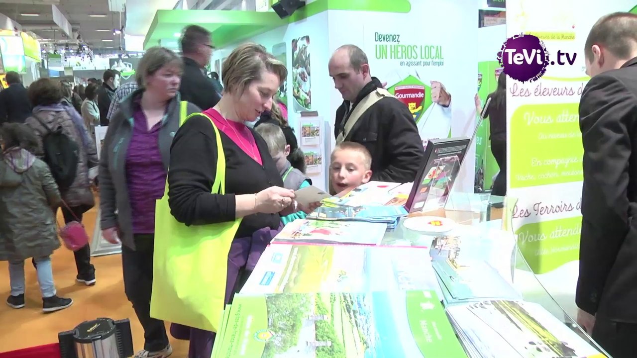 La Manche au Salon de l'Agriculture de Paris [TéVi] 25-02-14