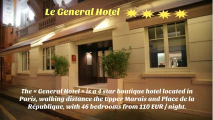 Boutique hotels in Paris