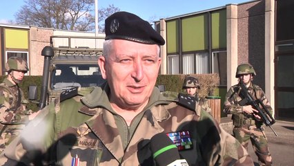 Visite du CEMAT à la B.rens