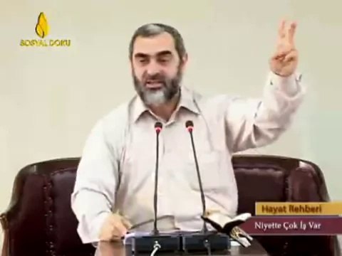 Nurettin Yıldız Hoca Niyette Çok İş Var