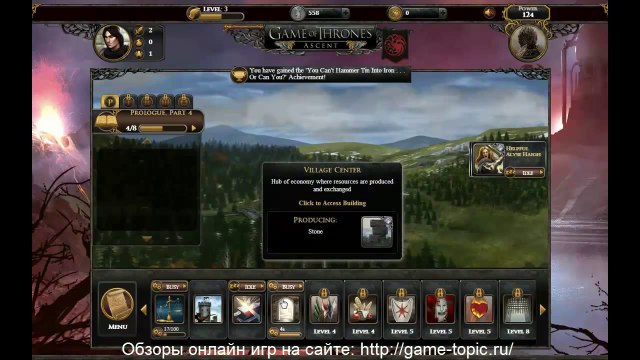 Игра Престолов Восхождение браузерная игра Трейлер + Геймплей