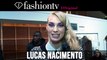 Lucas Nascimento Fall Winter Hair & Make Up | London Fashion Week LFW | FashionTV