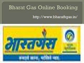 Bharat Gas Online Booking