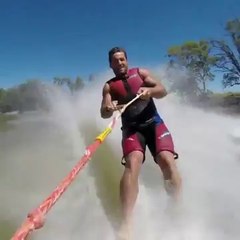 Faceplant en ski nautique