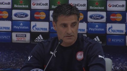 We aren't favourites insist Olympiacos