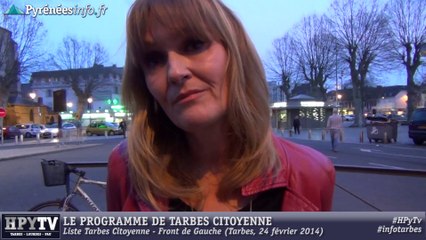 [MUNICIPALES] Tarbes Marie-Pierre Vieu présente son programme (24 février 2014)