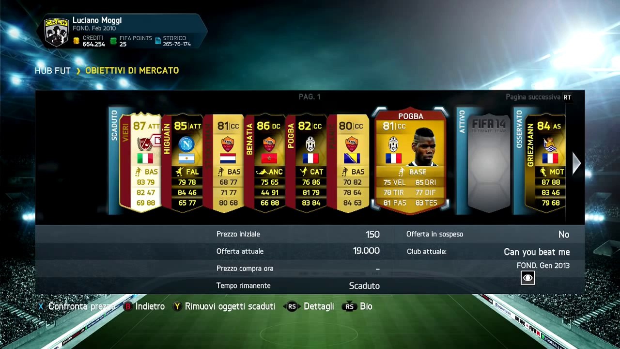 Fifa 14 UT - Tutto sui giocatori UP (Suarez, Pogba, ecc)