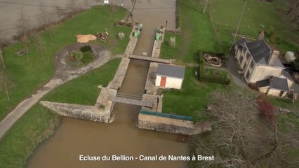 Inondations en Loire-Atlantique vues du ciel