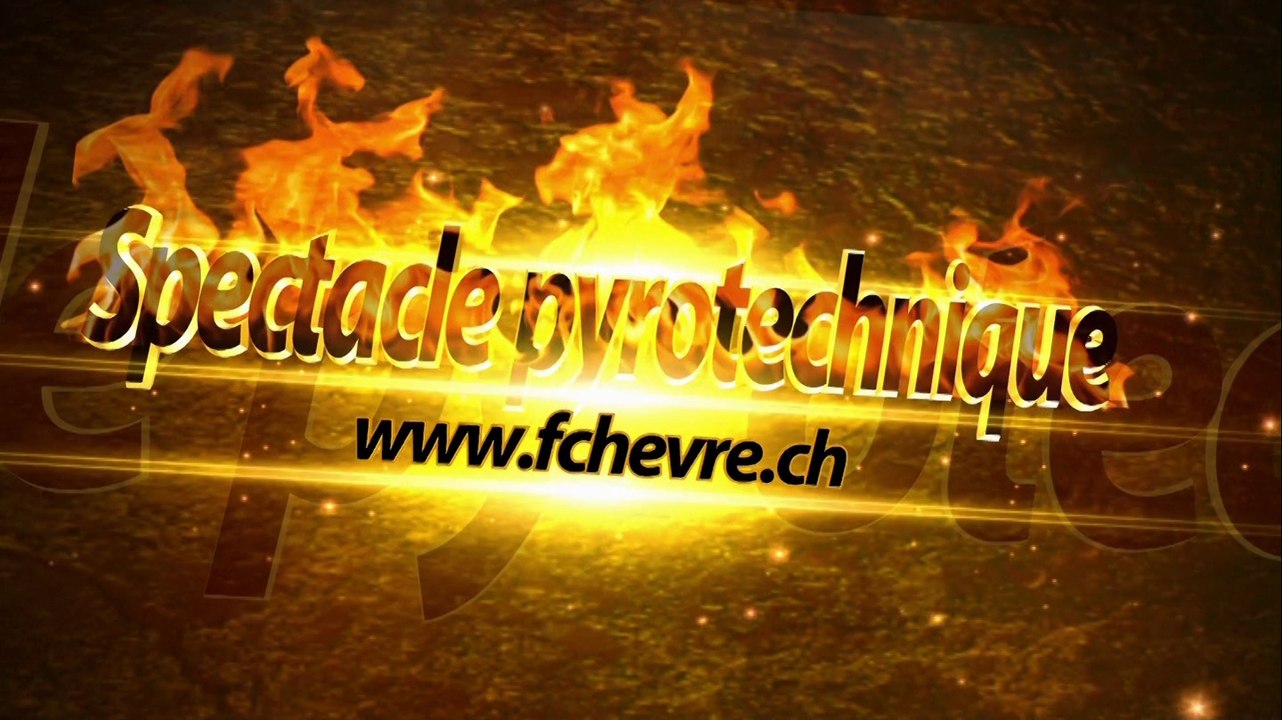 Feu d'artifice pour un mariage Glovelier 2011