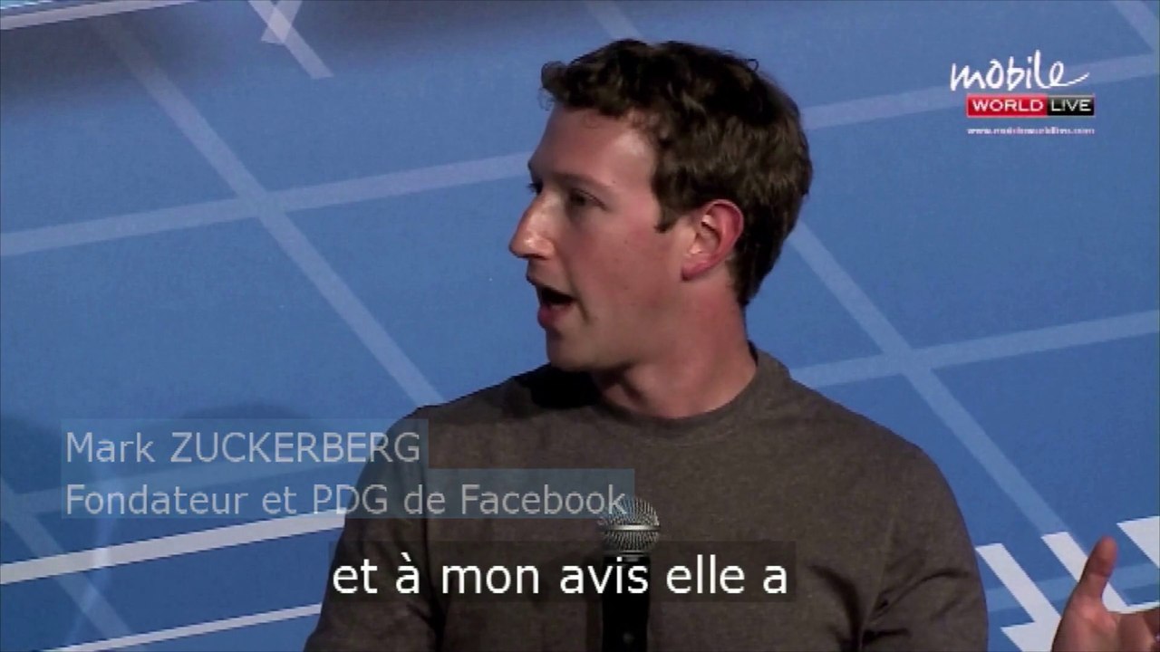 Mark Zuckerberg : "Whatsapp vaut plus de 19 milliards de dollars"