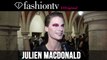 Julien Macdonald Fall/Winter 2014-15 Hair & Make Up | London Fashion Week LFW | FashionTV