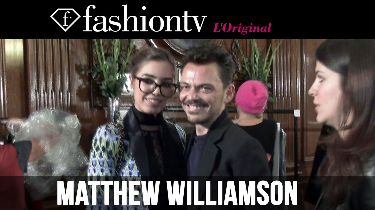 Matthew Williamson Fall/Winter 2014-15 After-the-Show | London Fashion Week LFW | FashionTV
