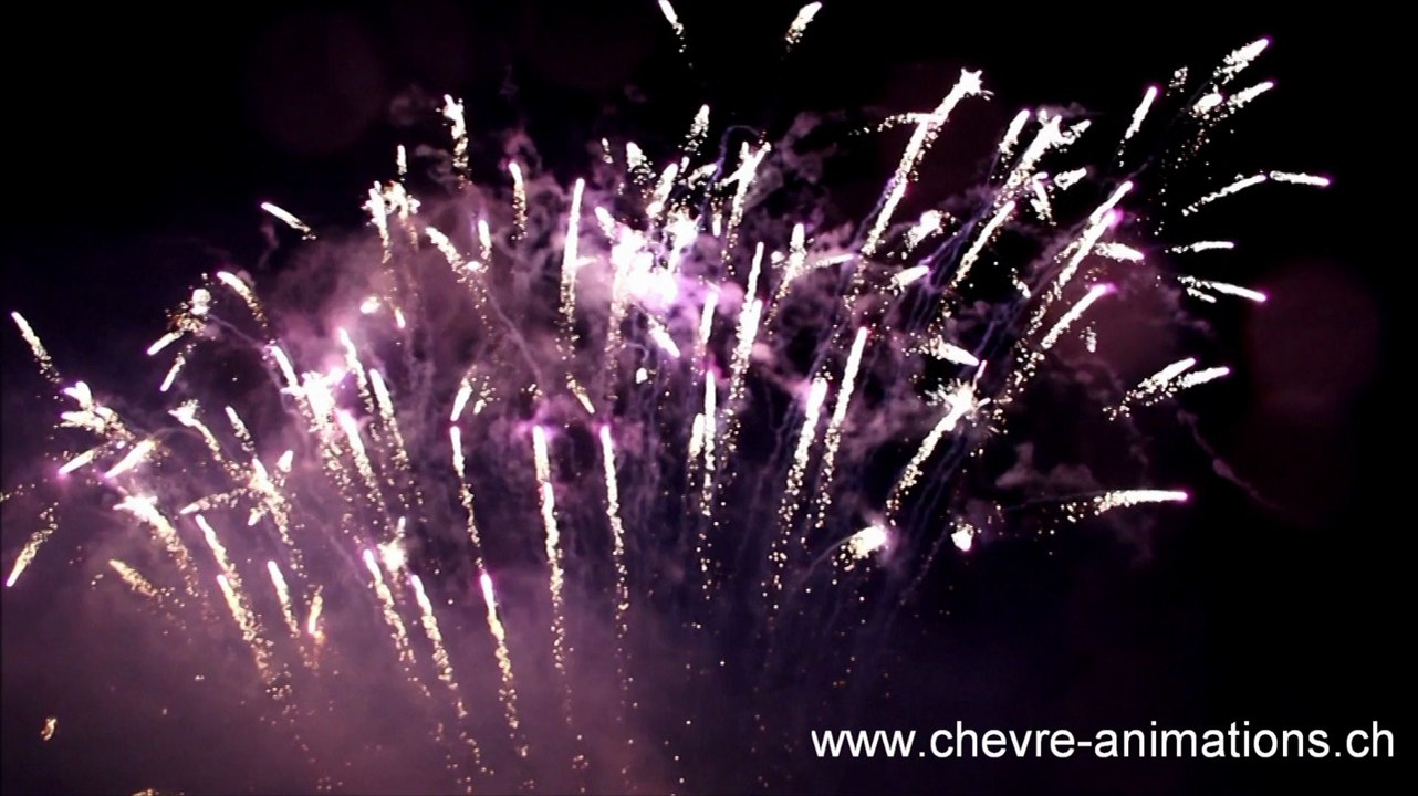 Feu d'artifice pour un anniversaire Boécourt 2012
