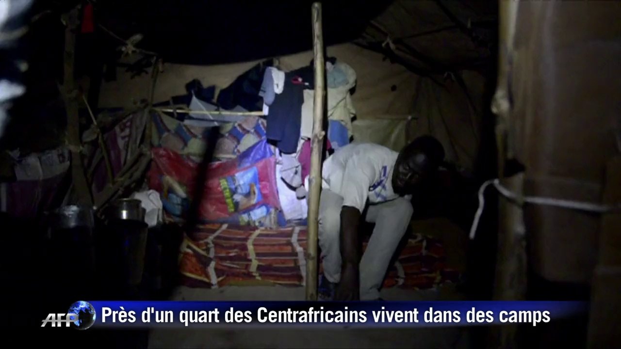 Les violences font près d'un million de déplacés en Centrafrique
