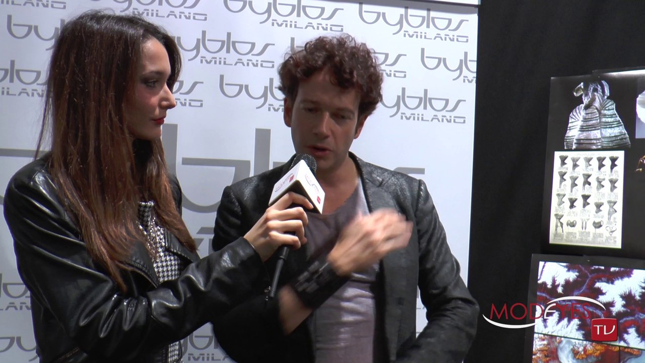BYBLOS FASHION SHOW WOMAN FALL WINTER 2014-15 (Interviews -Exclusive Backstage - Runway) HD
