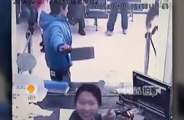 Il tente de braquer une banque à la machette