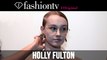 Holly Fulton Fall/Winter 2014-15 Hair & Make-up | London Fashion Week LFW | FashionTV