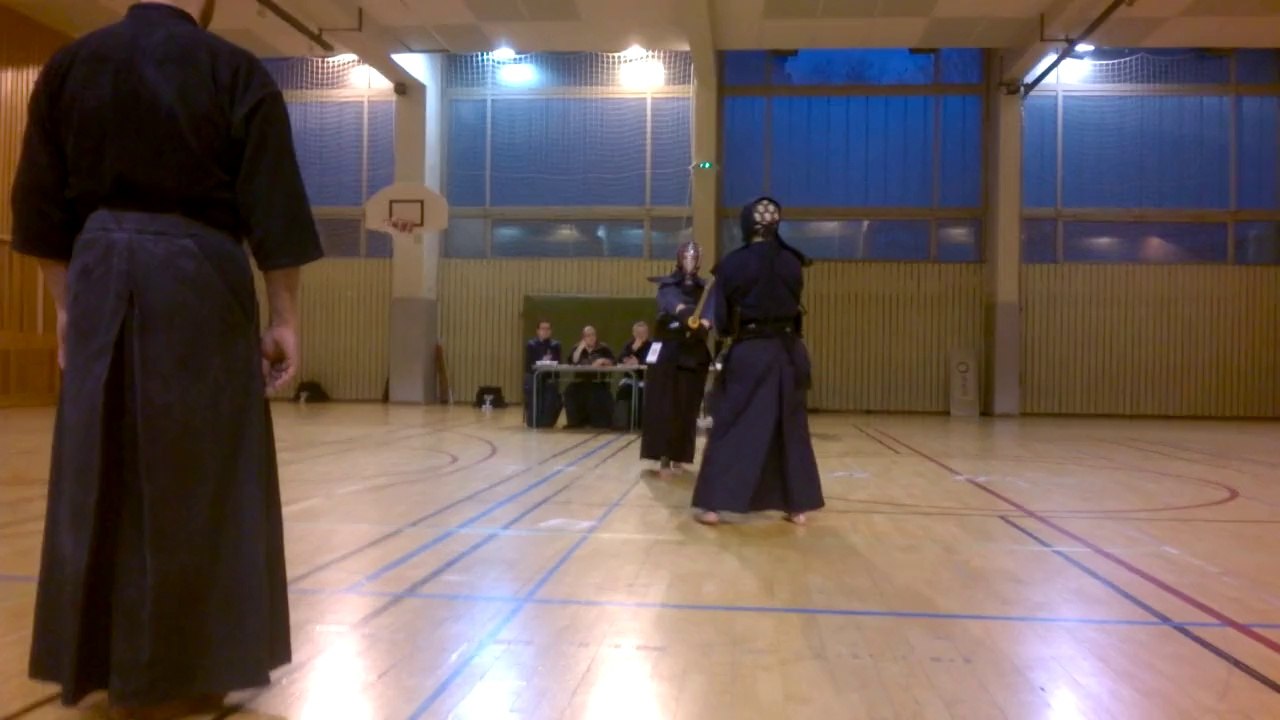 Passage de grade à Chambery - Février 2014 Ji-geiko kyusha Matthieu 1