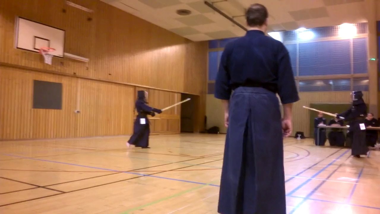 Passage de grade à Chambery - Février 2014 Ji-geiko kyusha Matthieu 2