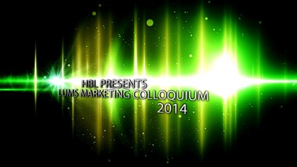 LUMS Marketing Colloquium 2014