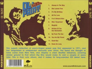 Ol` Paint  "All For Love"1971 US Country Rock