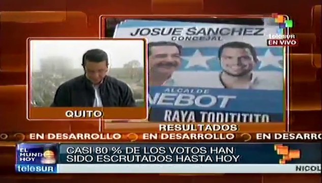 Ecuador: elección confirma a Alianza País como primera fuerza política