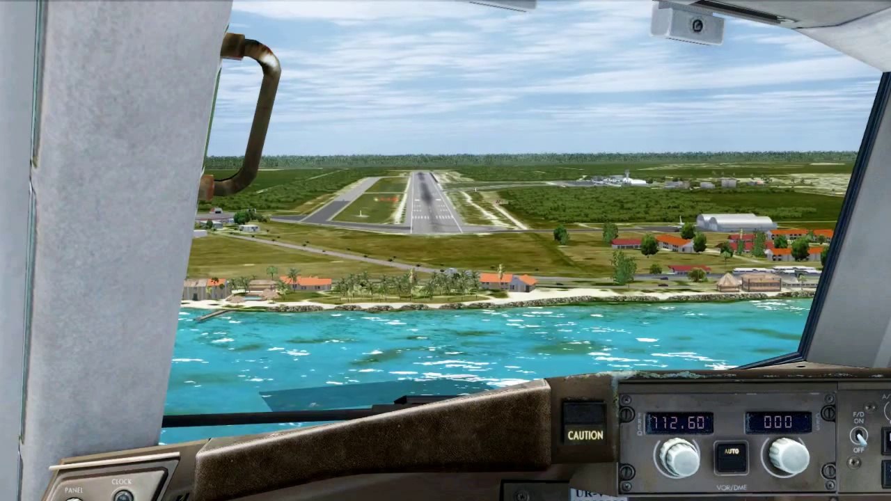 FSX Boeing 757 Cozumel Landing ( HD )