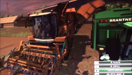 Farming Simulator 2013 recoltes des carottes et des oignons
