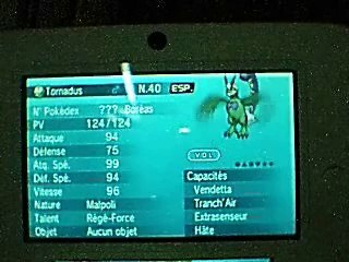 Présentation de mes pokémons légendaires(pokémon x)