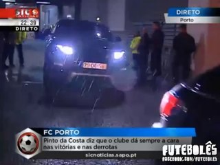 Ricardo Quaresma quase atropela jornalistas