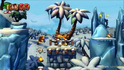 Soluce Donkey Kong Country Tropical Freeze : le niveau 6-1 à 100 % (lettres, pièces de puzzle, secrets)