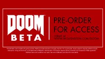 "DOOM 4 Beta" Announcement in "Wolfenstein: The New Order" Gameplay Trailer | EN