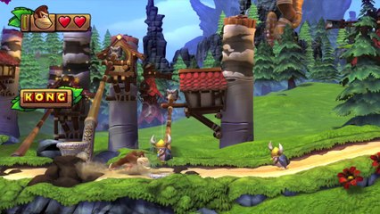 Donkey Kong Country: TF. Trompas tremendas  2-3 - Gameplay - 100% puzzles y letras