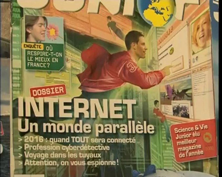 Science & Vie Junior, magazine de l'année 2010