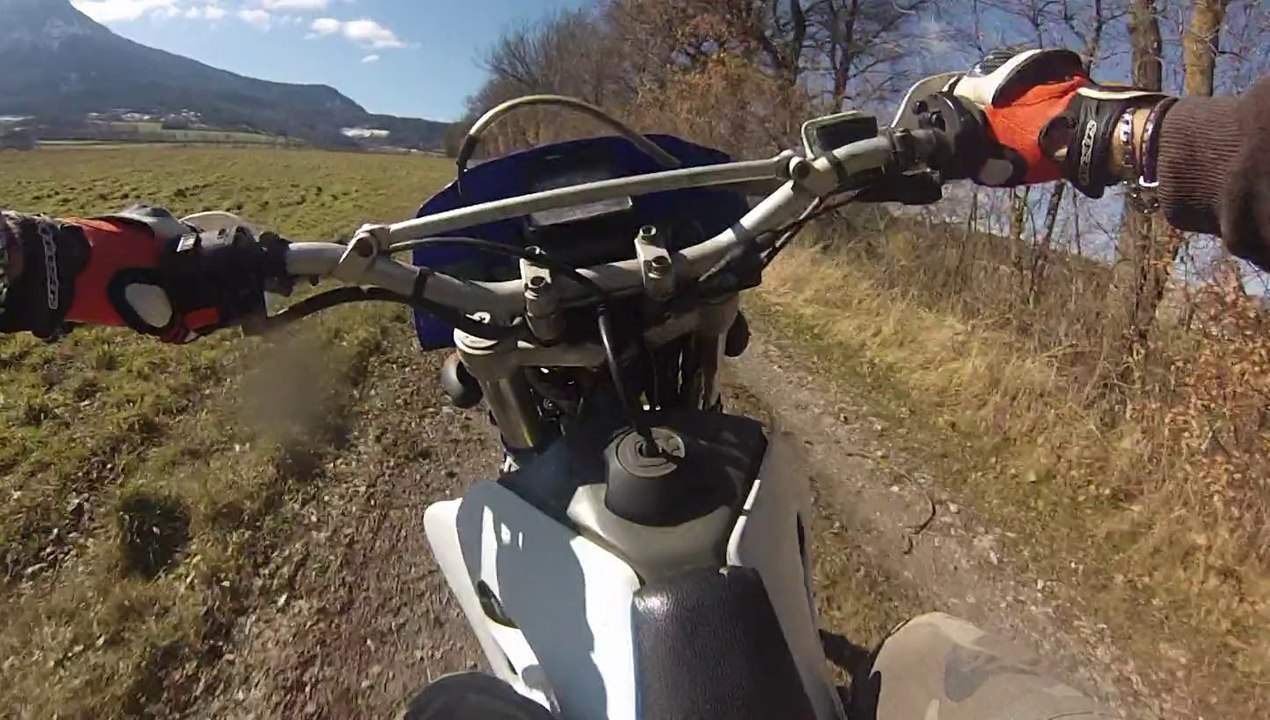 LoÏc en moto