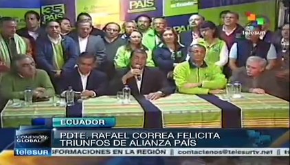 Alianza País reafirma liderazgo de la Revolución ciudadana en Ecuador