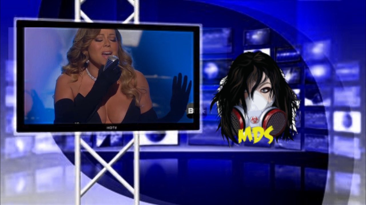 Mariah Carey Boobs, shown Controversy