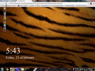 Windows 8 Metro Style HOTSPOT Login Page (Waseem Ahmed)