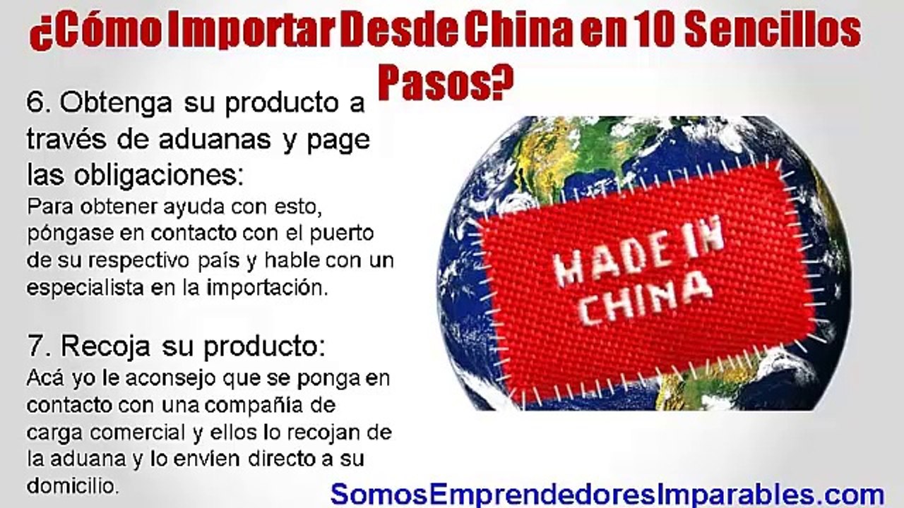 ¿Como Importar Desde China en 10 Sencillos Pasos? (2da Parte)