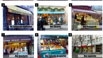 Learn French # Vocabulary # Les magasins et la ville