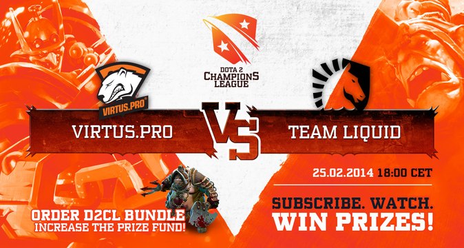 Virtus.Pro vs Team Liquid Game 2 - DOTA 2 Champions League Capitalist & Ayesee