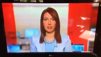 Camera error on BBC News (Mario Edit)