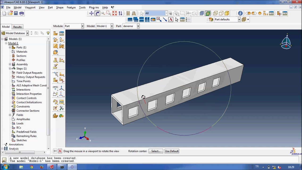 Solidworks import to Abaqus