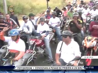 Motorizados en Bolívar proponen "pacto de paz" a estudiantes que se mantienen en protesta