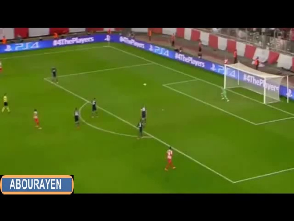 ‫هدف كامبل __ أولمبياكوس ضد مانشستر يونايتد 2-0 __ 25_02_2014 __ دوري أبطال أوروبا 13-14‬‎ -