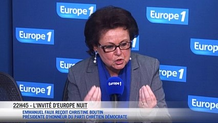 Boutin "L'UMP, le PS et le FN sont dans le même système"