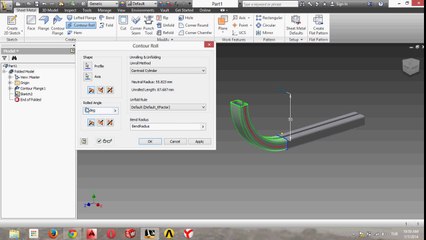 Autodesk Inventor Sheet Metal Uygulaması