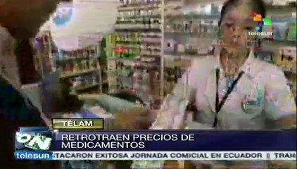 Retrotraen en Argentina precios de los medicamentos