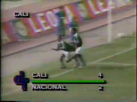 DEPORTIVO CALI 4X2 ATLÉTICO NACIONAL JULIO 27 DE 1997